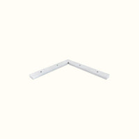 Connecteur 90° fixe pour rail capuchon carré