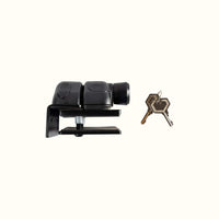 Loquet en acier duplex 2205 pour barrière en verre 8 à 12 mm