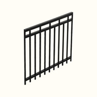 Porte pour clôture ornementale