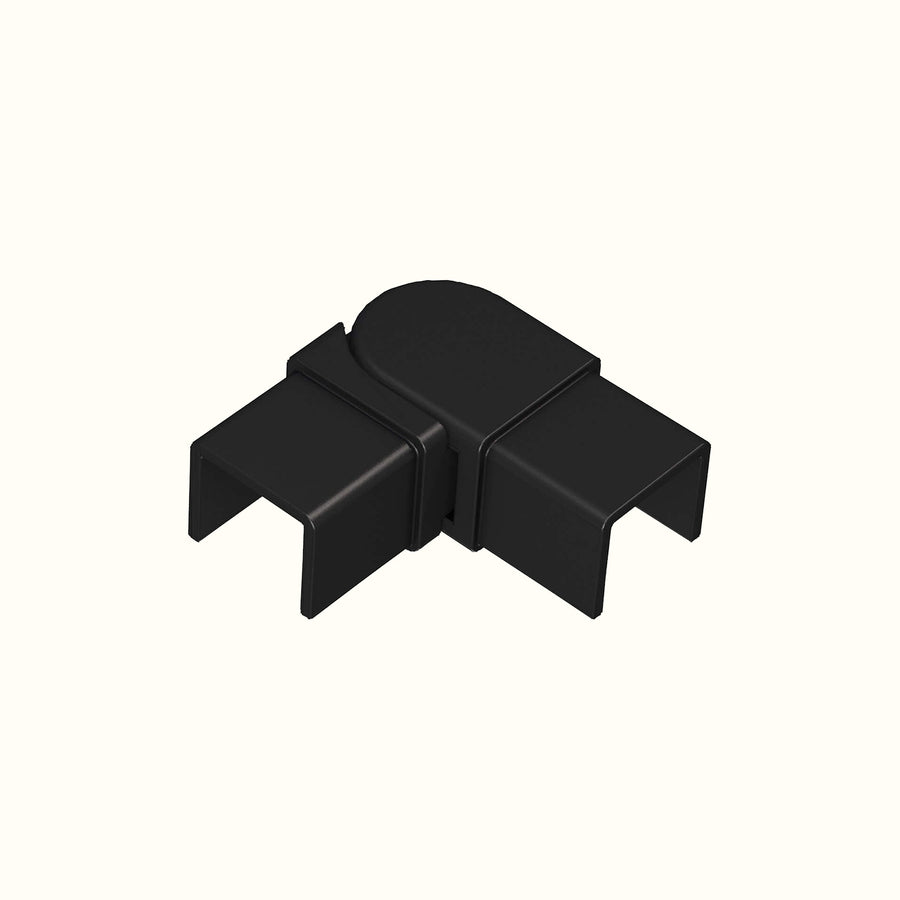 Raccords pour main courante inox avec rainure