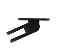 Pinces verre à mur ajustable