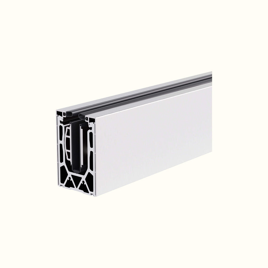 Rail encastré rampe en verre 10 pieds en acier inox