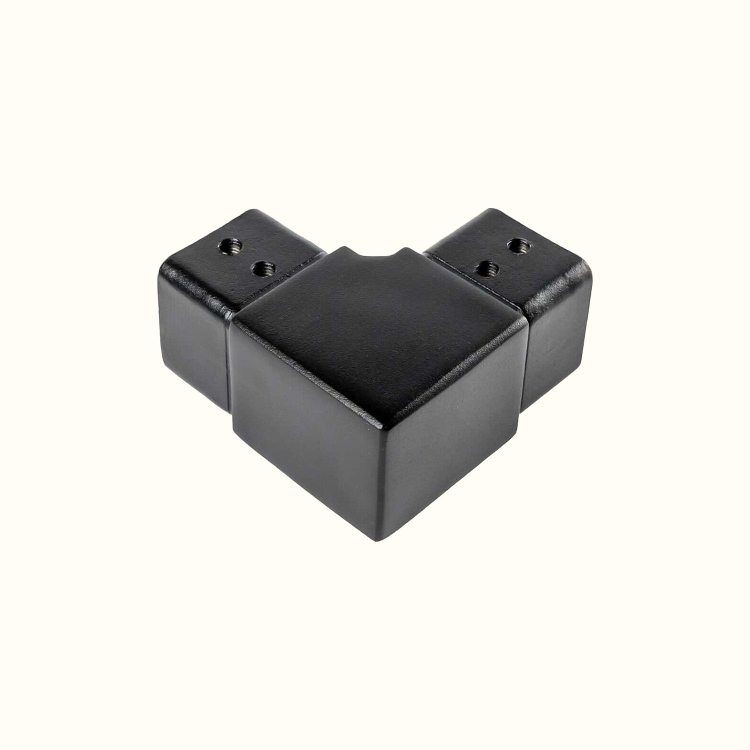 Raccords pour main courante inox avec rainure