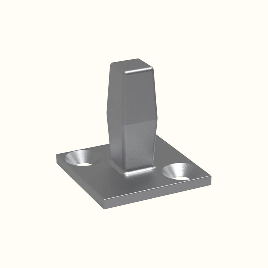 Insert pour barreau carré 1/2
