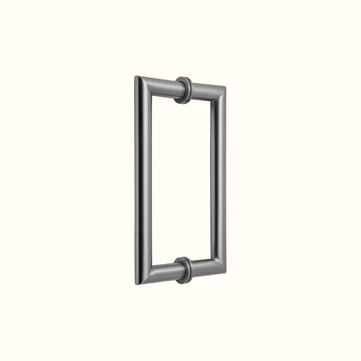 Poignée tubulaire ronde pour porte en verre