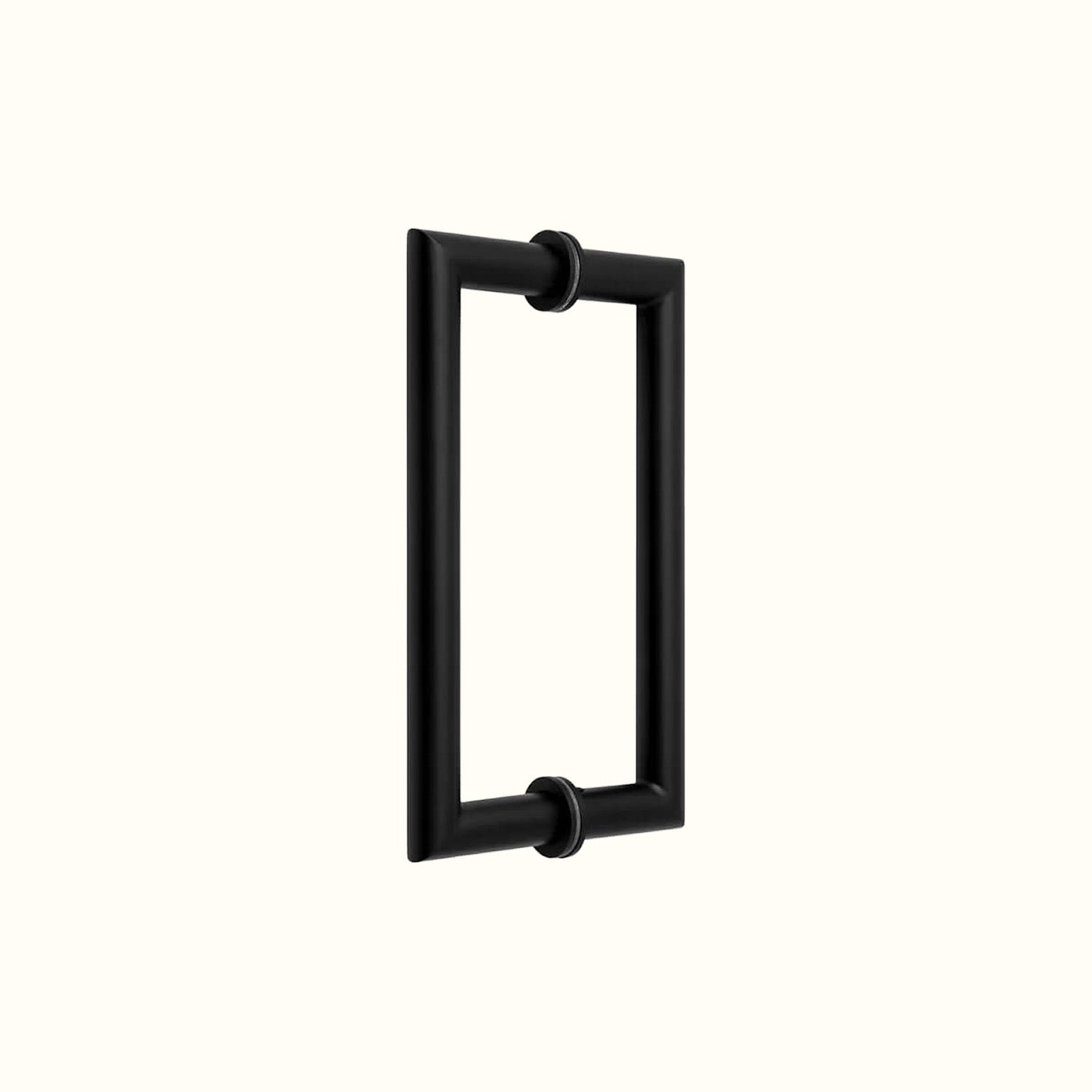 Poignée tubulaire ronde pour porte en verre