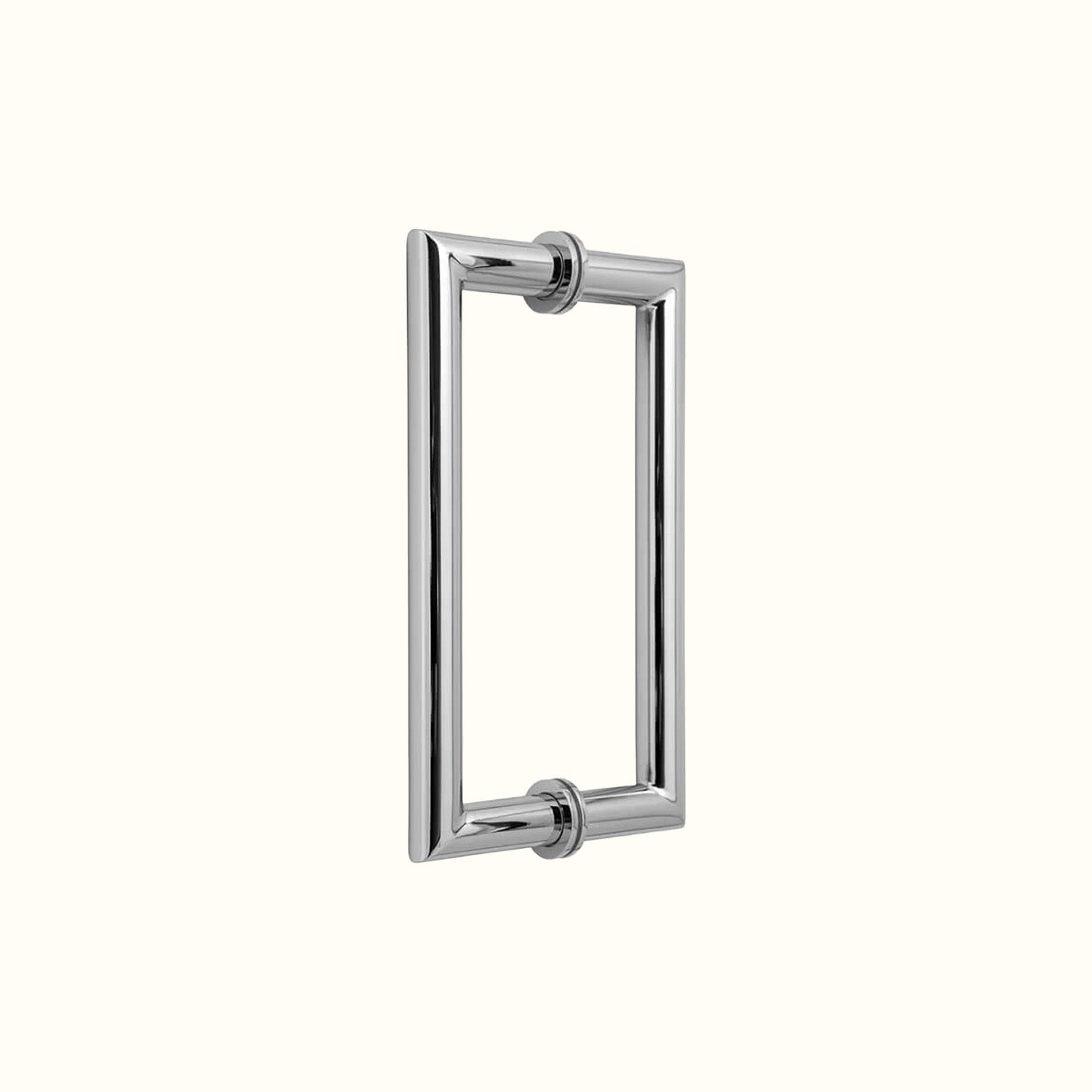 Poignée tubulaire ronde pour porte en verre