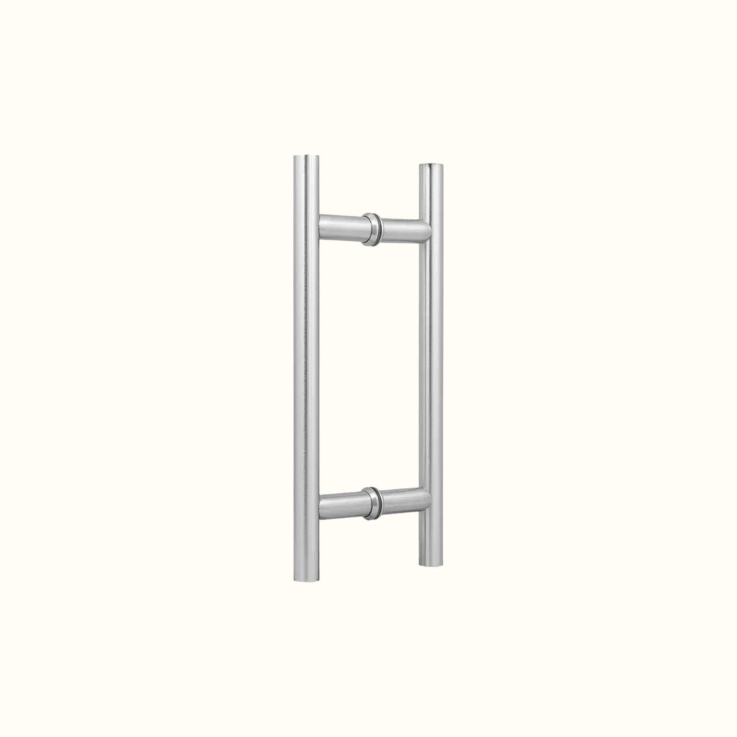 Poignée de type échelle pour porte en verre