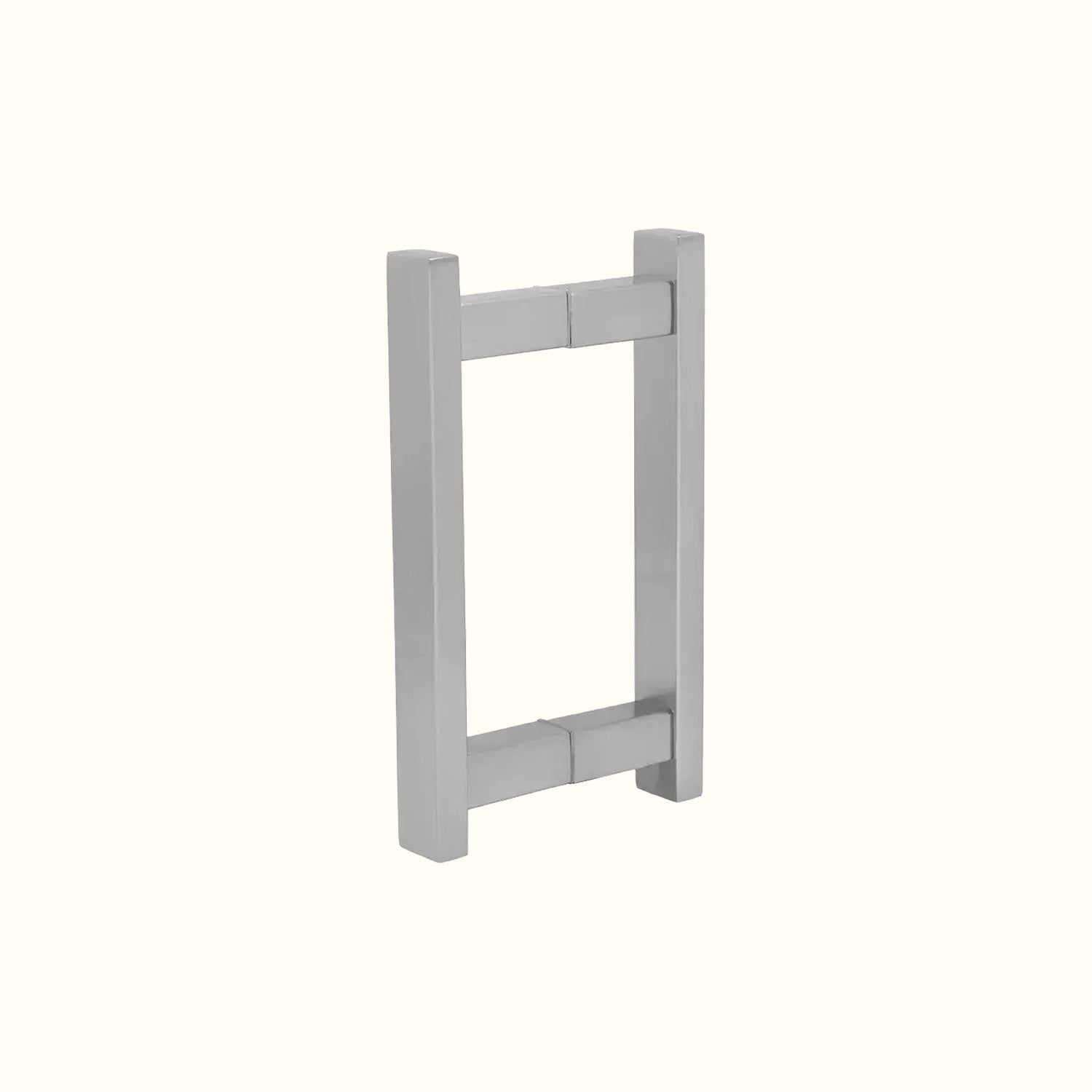 Poignée carrée de type échelle pour porte en verre
