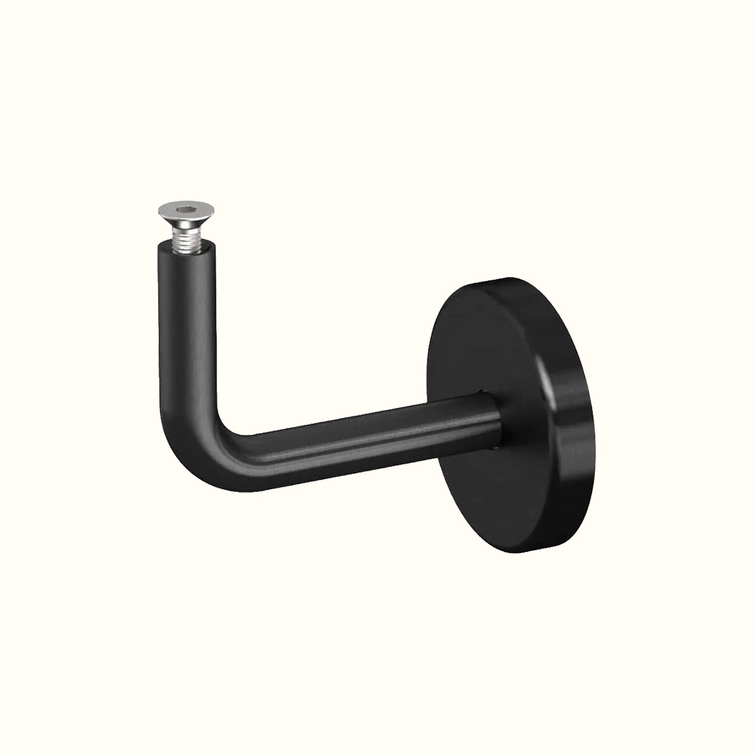Support de main courante extérieur/intérieur noir