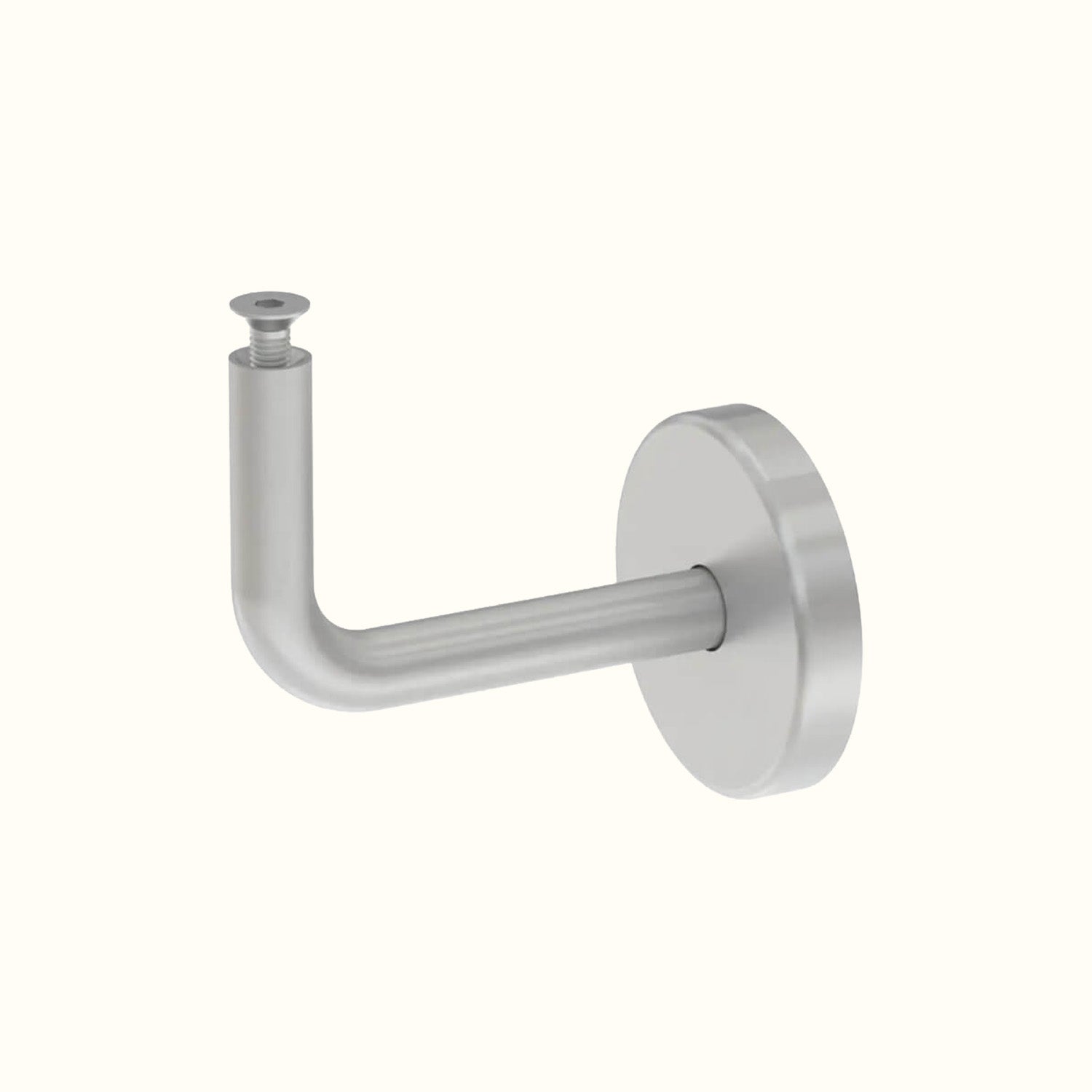 Support de main courante extérieur/intérieur inox