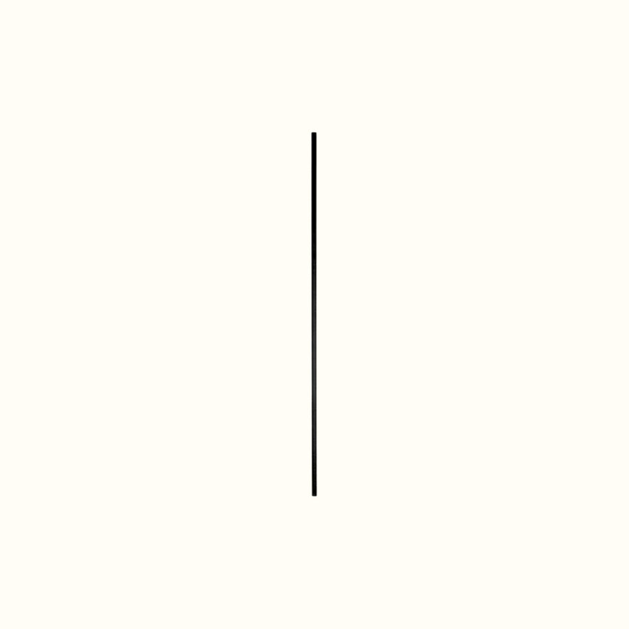 Barreau rond Noir