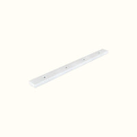Connecteur 180° fixe pour rail capuchon carré