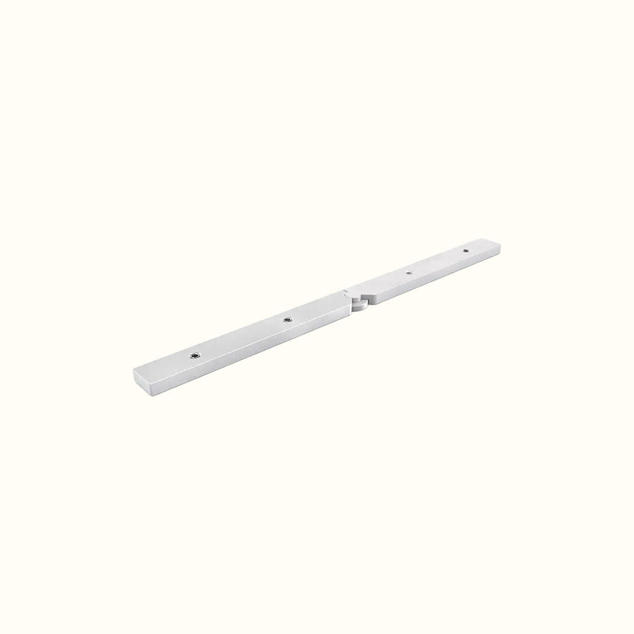 Connecteur ajustable horizontal pour rail capuchon carré