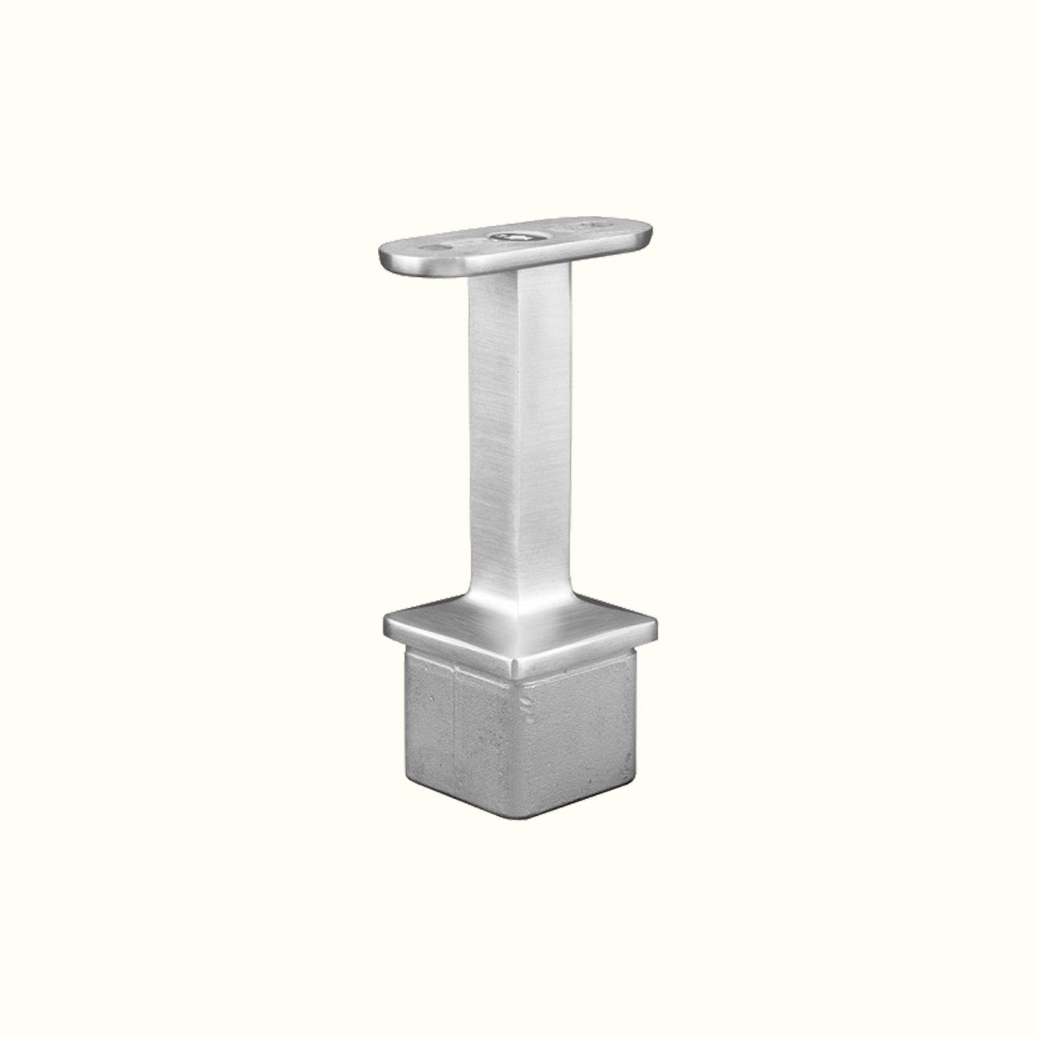 Support de main courante extérieur/intérieur inox
