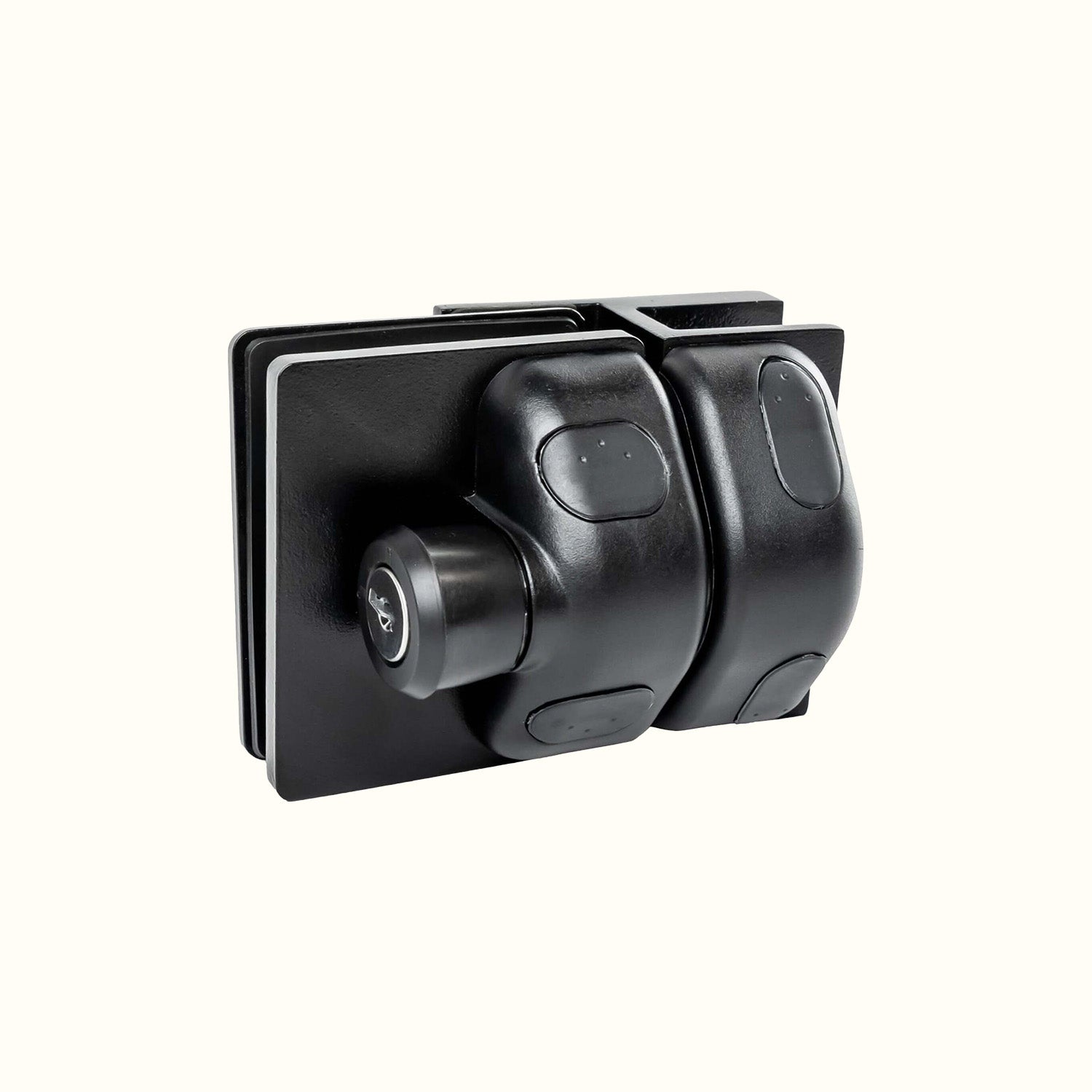 Loquet en acier duplex 2205 pour barrière en verre 8 à 12 mm