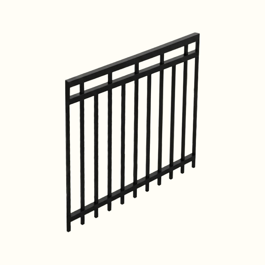 Porte pour clôture ornementale