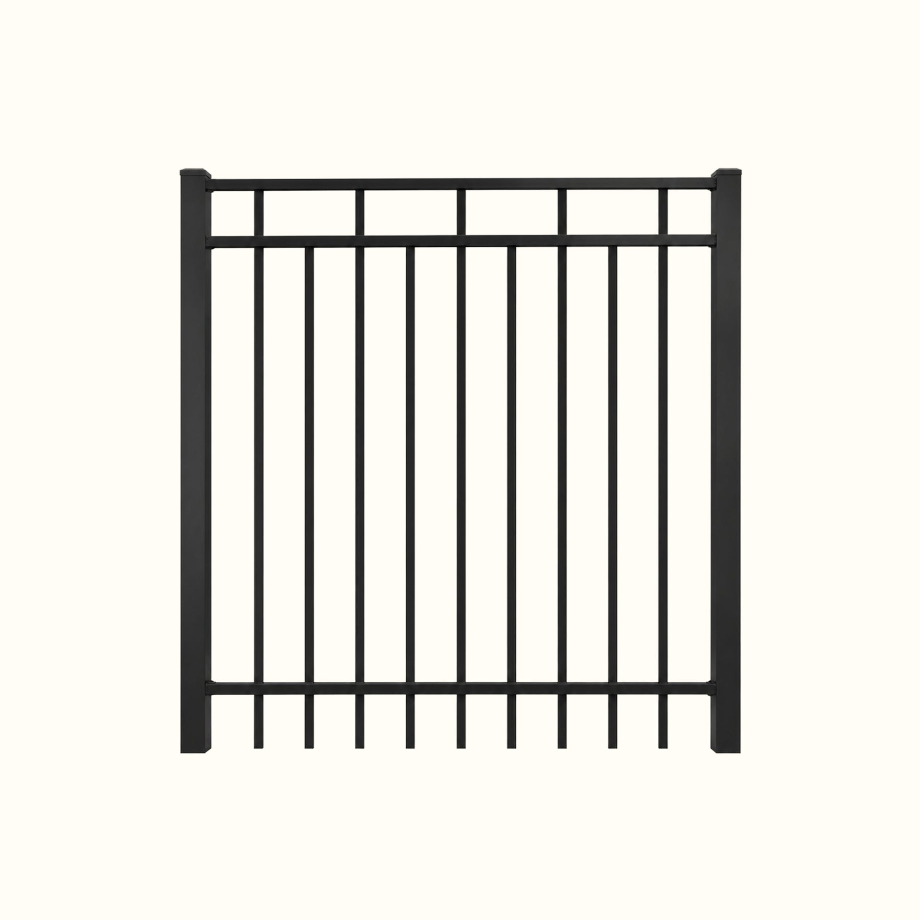 Porte pour clôture ornementale