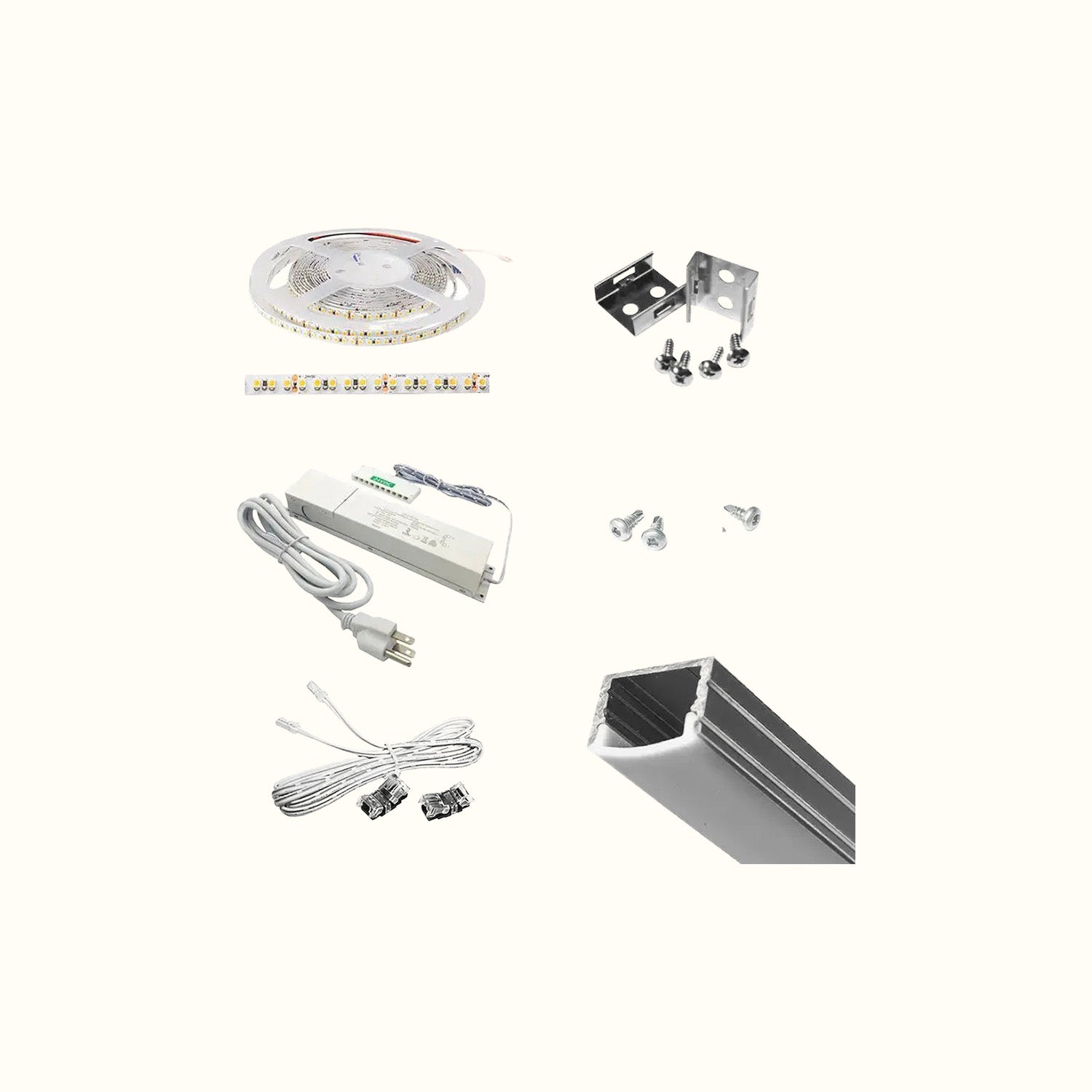 Kit électrique à LED pour main courante