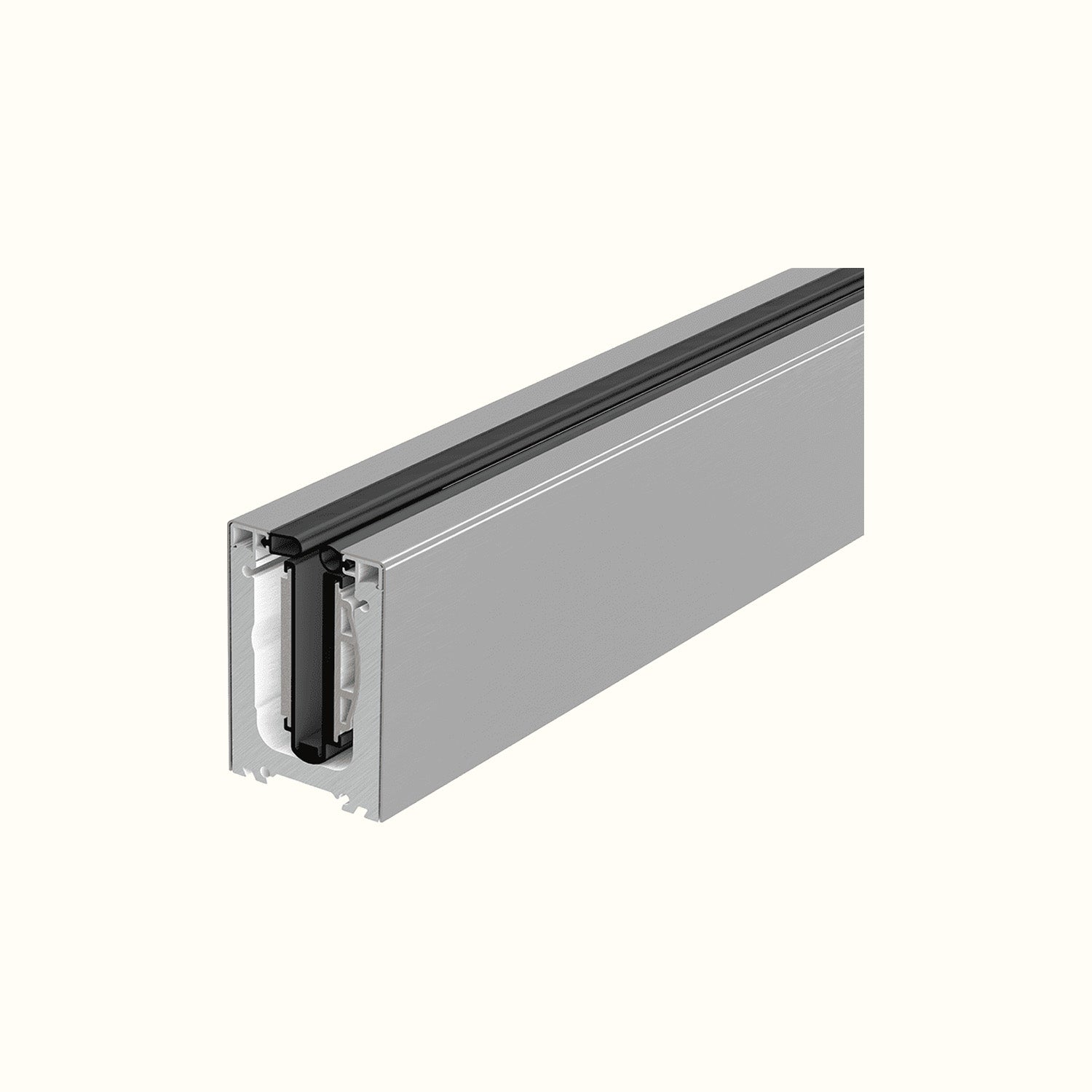 Rail encastré rampe en verre 10 pieds en acier inox