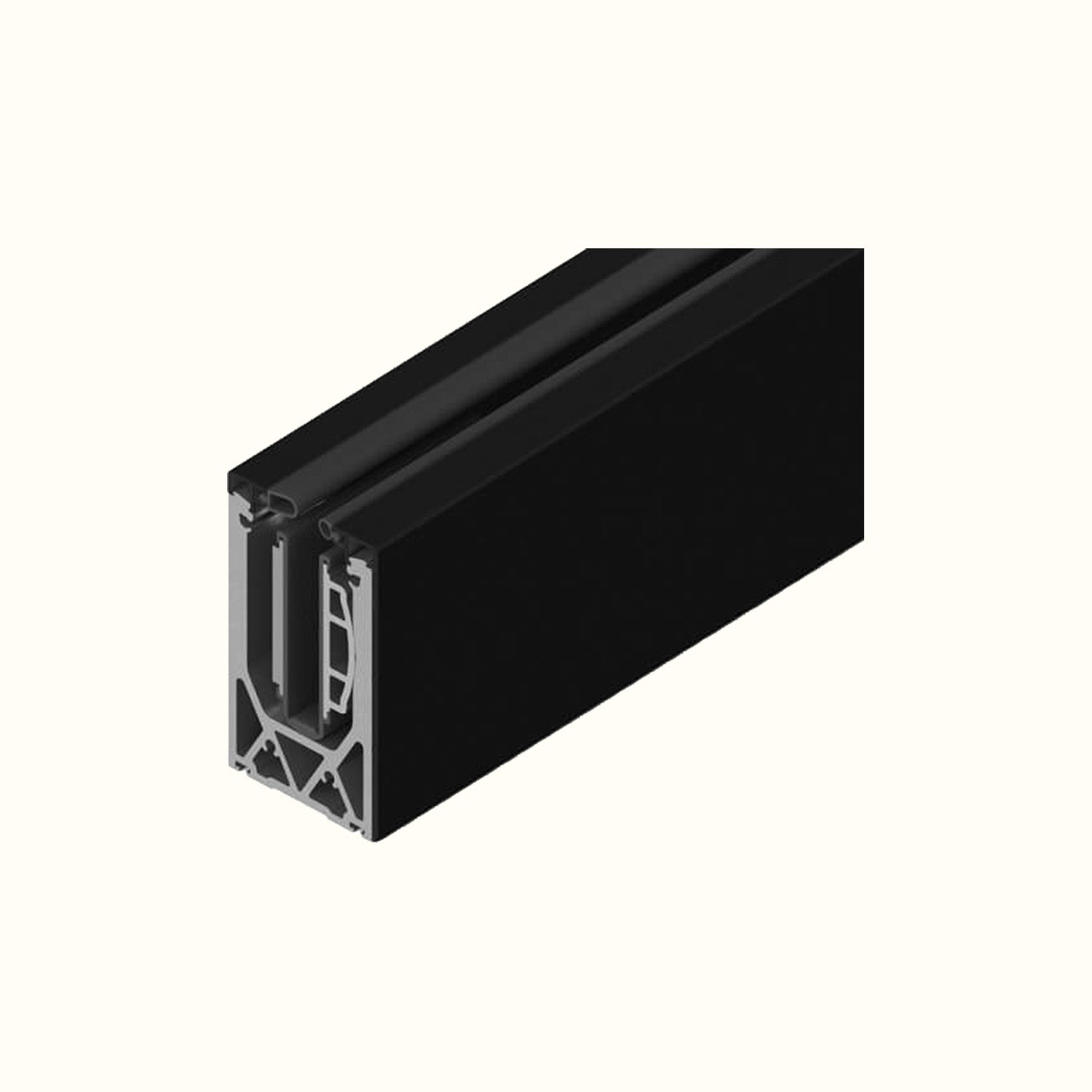 Rail encastré rampe en verre 10 pieds en aluminium anodisé