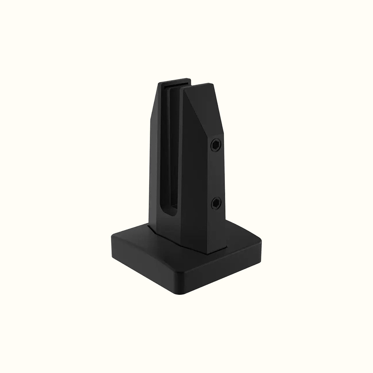 Spigot ajustable inox pour rampe en verre 12 mm