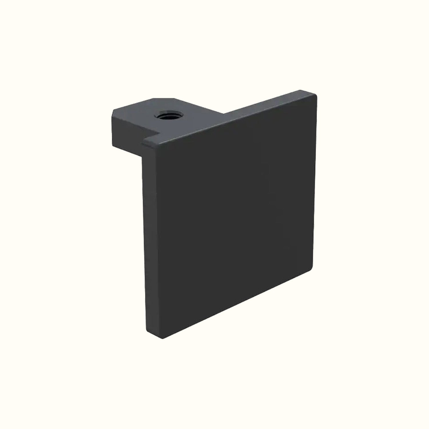 Capuchon carré embout de rail 40x36mm