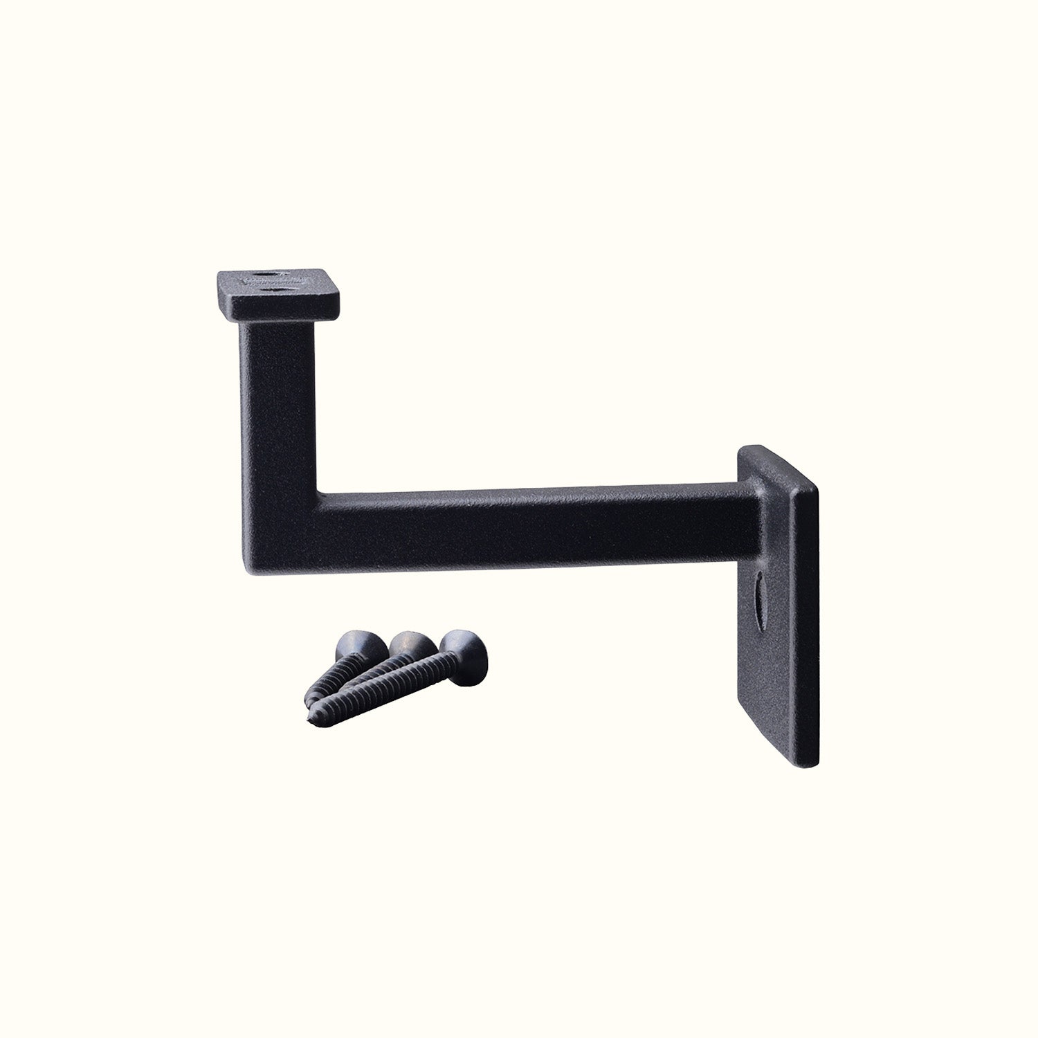Support de main courante intérieur noir