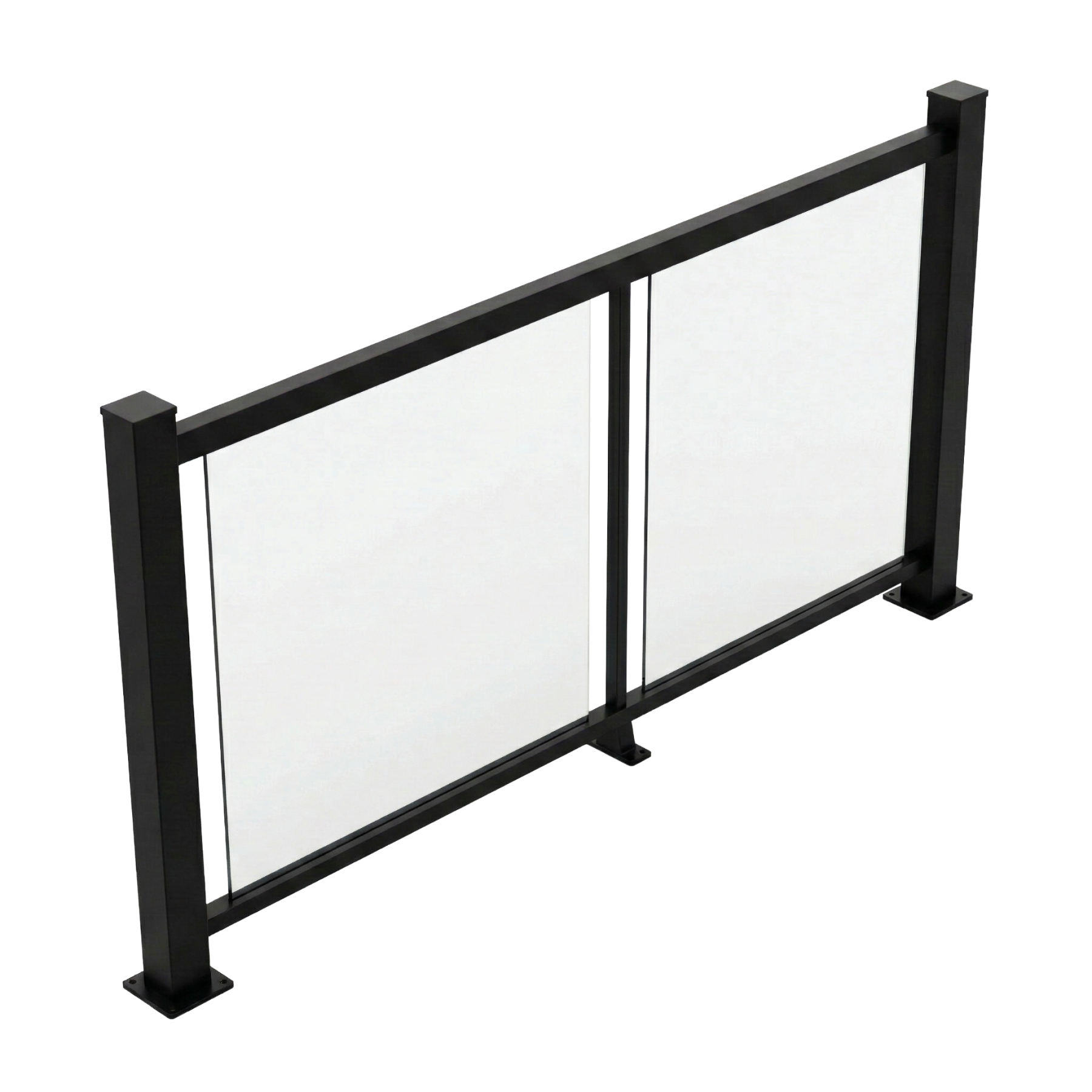 Rampe en verre 6 mm trempé