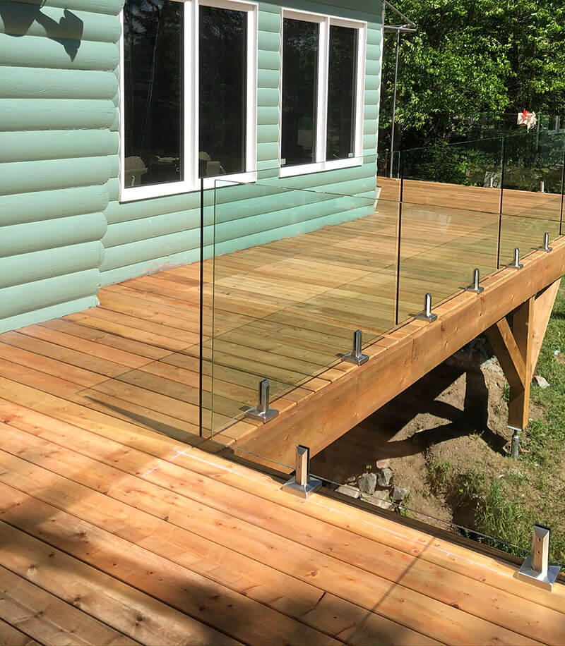 Terrasse en cèdre rouge